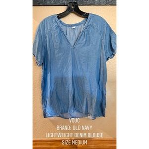Old Navy Denim Blouse